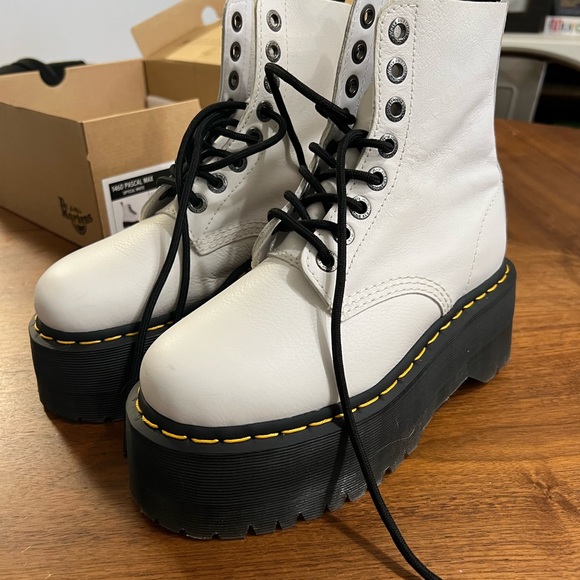 White Doc Martens. - Picture 3 of 7